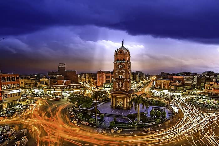 Clock Tower Faisalabad Attractions Things to do in